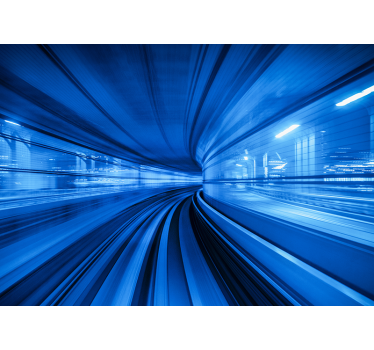 Vehicle mural subway motion design - TenStickers