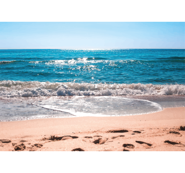 Sea mural beachside serenity - TenStickers