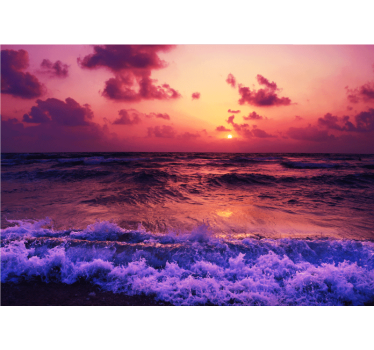 Colourful beach aesthetic colours nature murals - TenStickers