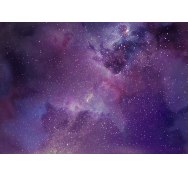 Purple galaxy stardust background Marriage Wallpaper Photo - TenStickers