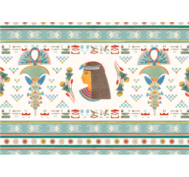 'Egyptian' Goddes Neith modern mural wallpaper - TenStickers