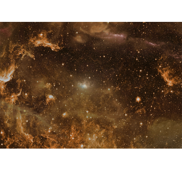 Mysterious clouds space cosmos  space mural wallpaper - TenStickers