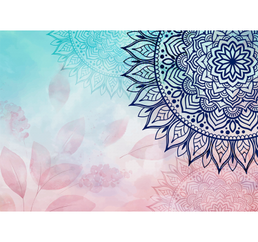 Bohemian mandala mandala murals - TenStickers