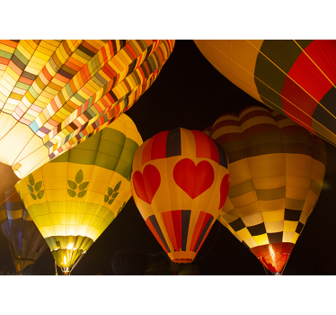 Flying Through the Night vintage photo wallpaper - TenStickers
