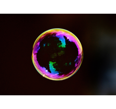 Soap Bubble Wall Murals for Bedrooms - TenStickers