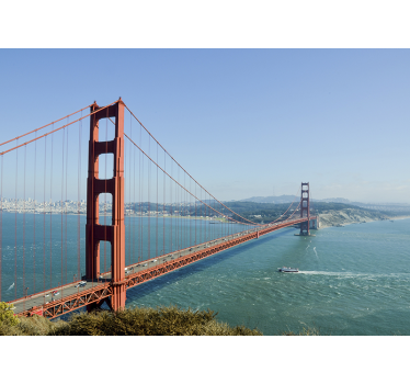 Golden Gate Bridge mural wallpaper - TenStickers