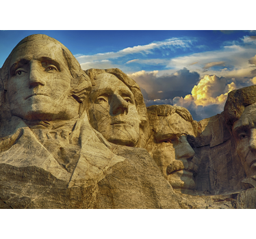 Art Wall Mural Mount Rushmore - TenStickers