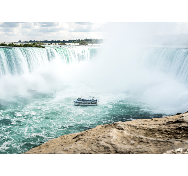 Landscape mural wallpaper niagara falls adventure - TenStickers