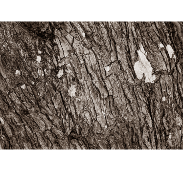 Textured tree 3d effect wall mural 3d mural wallpaper - TenStickers