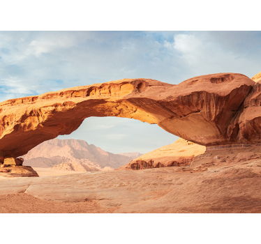 Desert arch landscape landscape mural wallpaper - TenStickers