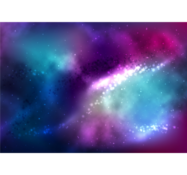 Colorful constellation wall murals for teenage bedroom - TenStickers