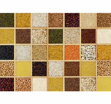 Wall mural kitchen different legumes kitchen murals - TenStickers