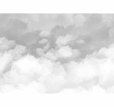 3d wall mural soft cloud texture - TenStickers