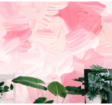 Abstract pastel pink and white Marriage Wallpaper Photo - TenStickers