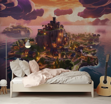 Adventure world Teenage wall mural - TenStickers