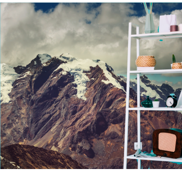 Andes landscape mountain mural - TenStickers