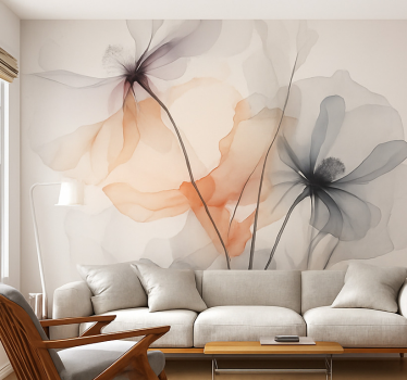 Aquarella puppies wall mural - TenStickers