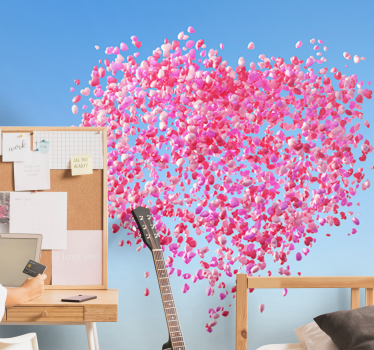 Big love heart balloons Children Wall Murals - TenStickers