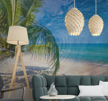 Caribbean Sea Coast nature murals - TenStickers