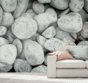 Cold Stones landscape wall mural - TenStickers