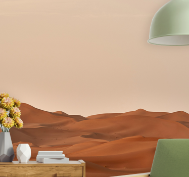 Desert mural sandy desert landscape - TenStickers