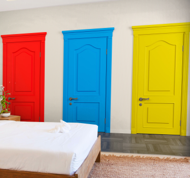 Different doors nature murals - TenStickers
