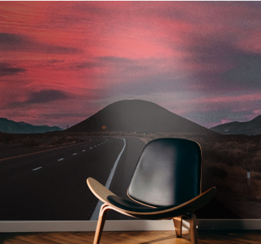 Heavenly road landscape Wallpaper Photo - TenStickers