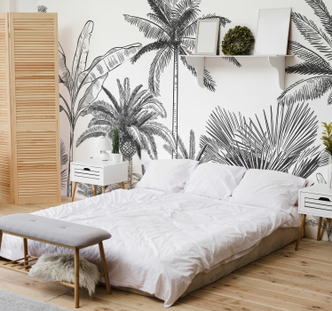 murale de la jungle panoramic mural - TenStickers