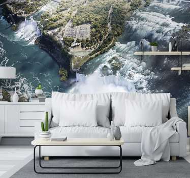 Niagara waterfall Canada and Usa Wall Mural - TenStickers
