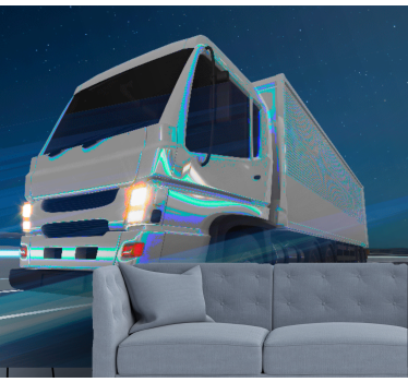 Oversized Truck Motion vehicle mural - TenStickers