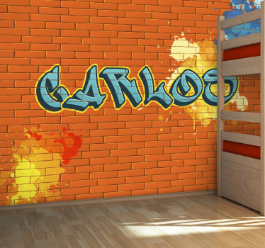 Personalised  Art Wall Mural - TenStickers