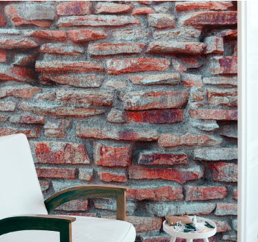 Raw old cave stone design murals - TenStickers