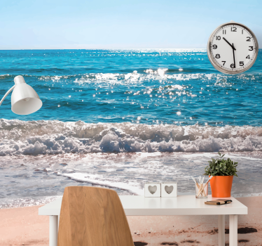 Sea mural beachside serenity - TenStickers