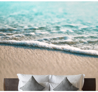 Sea mural gentle water waves - TenStickers