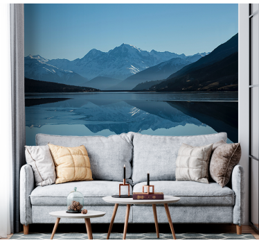 Snowy Colombia mountain mural - TenStickers