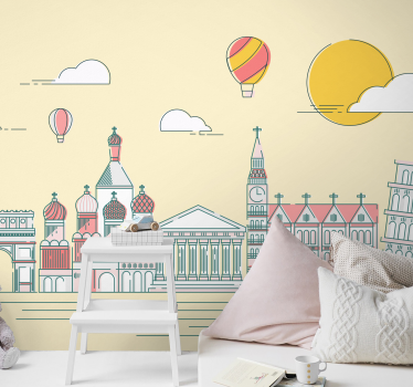 Through the world Children Wall Murals - TenStickers
