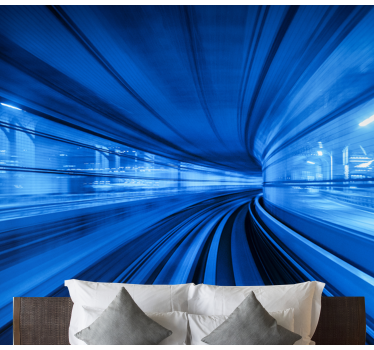 Vehicle mural subway motion design - TenStickers