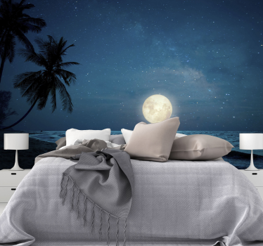 Wall mural bedroom landscape sea  Wallpaper Photo - TenStickers