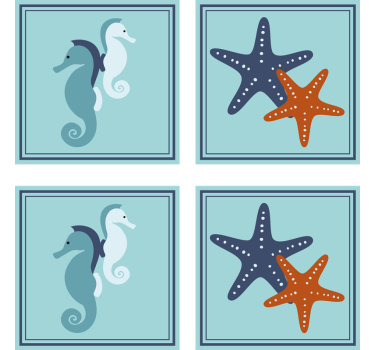 Marine Style sea coaster - TenStickers