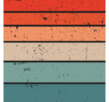 Textured striped layers coasters - TenStickers