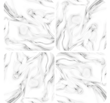 Coasters marble swirl design - TenStickers