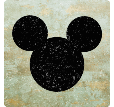 Vintage mickey mouse retro coasters - TenStickers