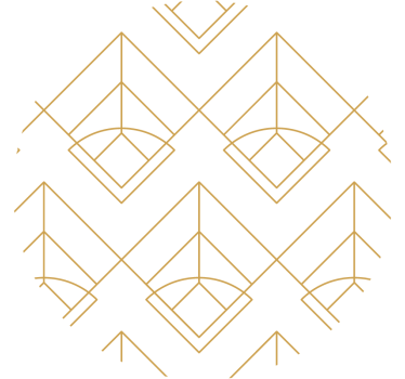 Geometric pattern coasters - TenStickers
