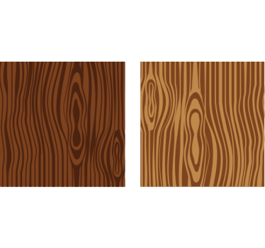 Coasters with natural wood grain design - TenStickers