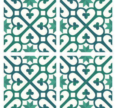 Coasters with detailed geometric design - TenStickers