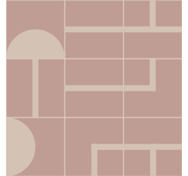 Geometric Patterned Surface coasters - TenStickers