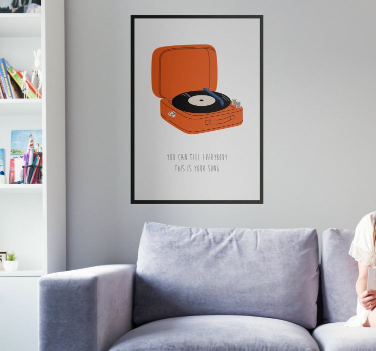 There's nothing better song lyrics poster - TenStickers