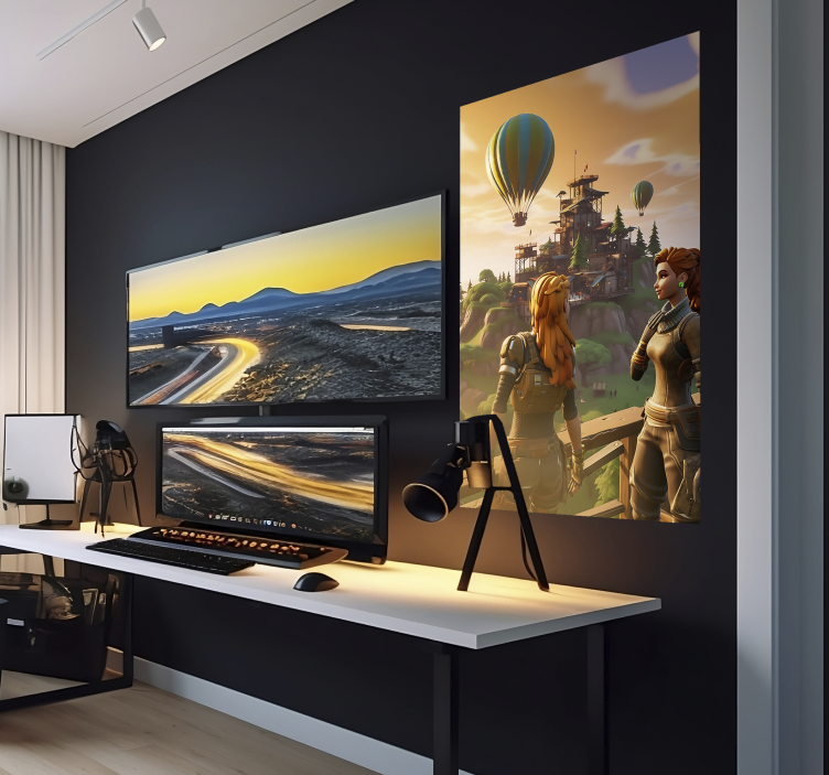 Adventure souldiers girls poster for teenager - TenStickers