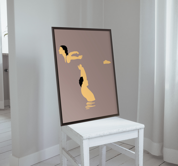 Johnny And Baby Movie Inspired Poster - TenStickers