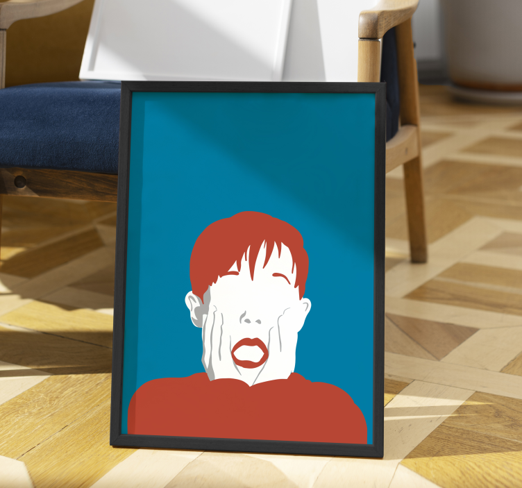 Scared Kid Movie Inspired Poster - TenStickers